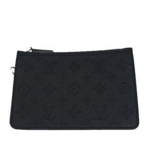 Louis Vuitton Pochette Neverfull  Leather Clutch Bag