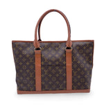 LOUIS VUITTON Vintage Monogram Canvas Sac Weekend Tote Bag
