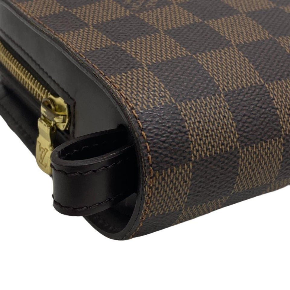 Louis Vuitton Saint Louis  Leather Clutch Bag