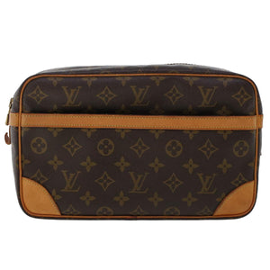 Louis Vuitton Compiegne 28  Canvas Clutch Bag