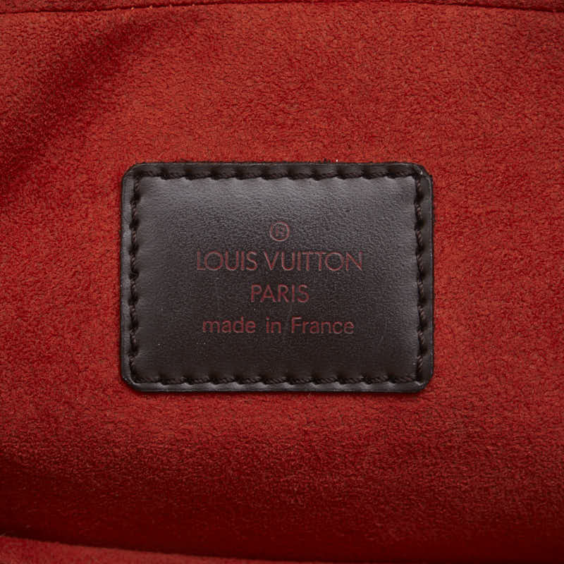 Louis Vuitton Damiere Sarria Horizontal Handbag N51282 Brown PVC Leather  Louis Vuitton