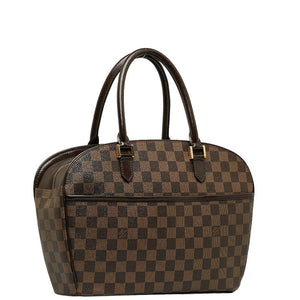 Louis Vuitton Damiere Sarria Horizontal Handbag N51282 Brown PVC Leather  Louis Vuitton