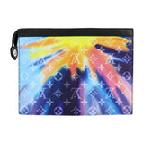 Louis Vuitton Pochette Voyage  Canvas Clutch Bag