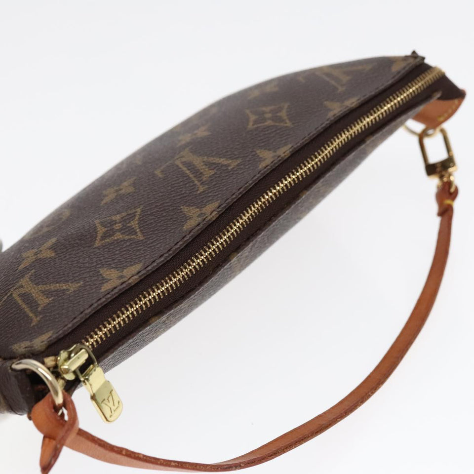 Louis Vuitton Pochette Accessoire  Canvas Clutch Bag