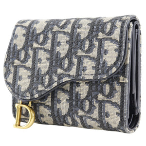 Dior Saddle  Canvas Wallet