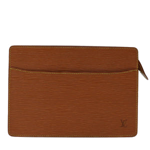 Louis Vuitton Pochette Homme  Leather Clutch Bag
