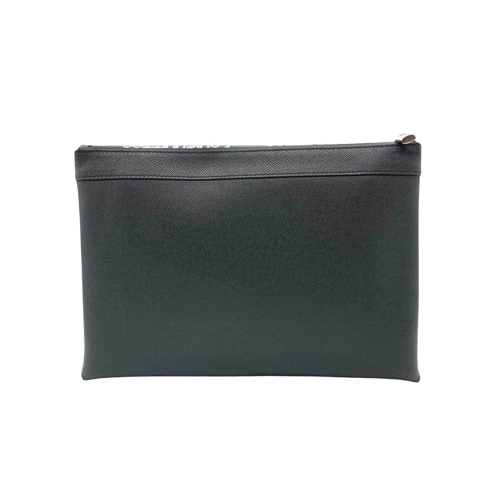Louis Vuitton Apollo Pochette  Leather Clutch Bag