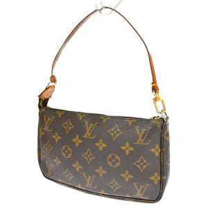 Louis Vuitton Pochette Accessoires  Canvas Clutch Bag