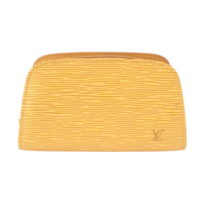 Louis Vuitton Dauphine  Leather Clutch Bag