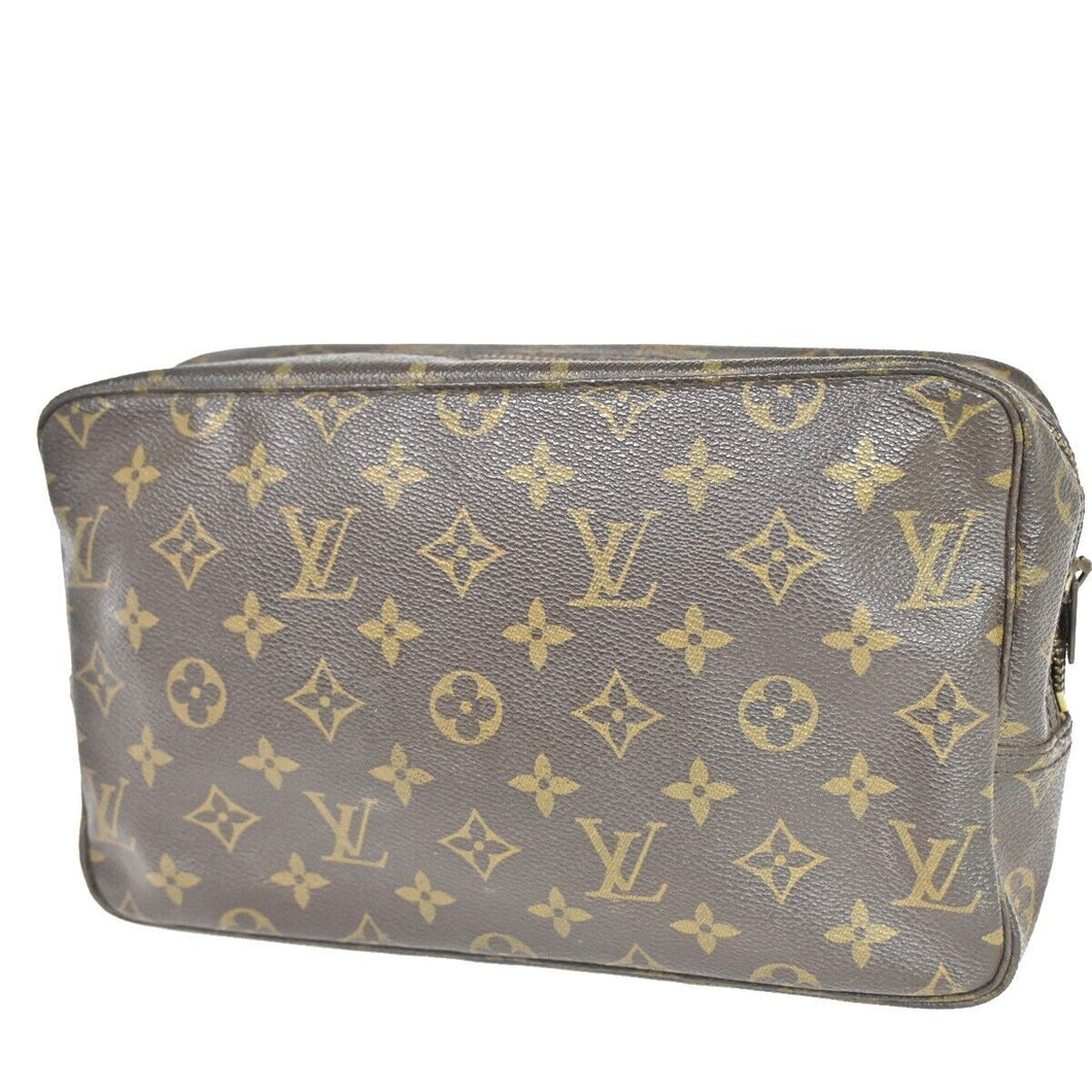 Louis Vuitton Trousse De Toilette  Canvas Clutch Bag