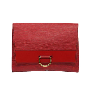 Louis Vuitton Jena  Leather Clutch Bag