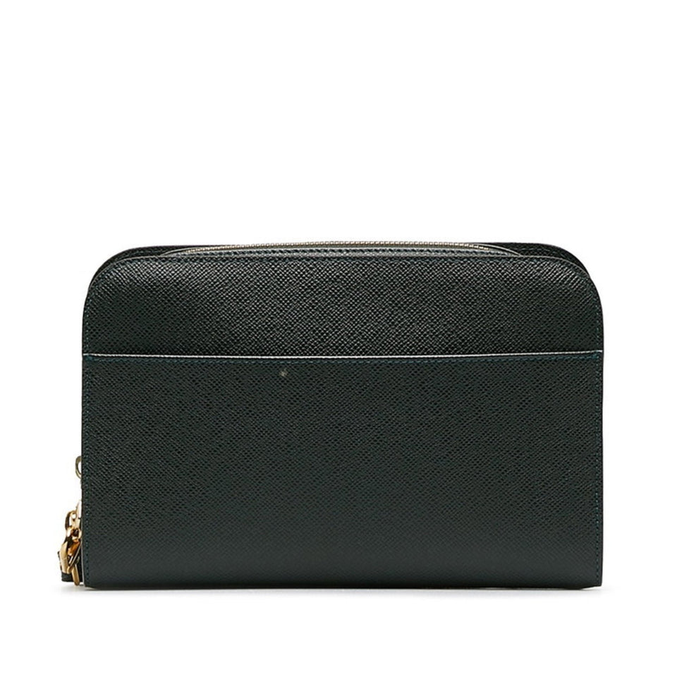 Louis Vuitton Baikal  Leather Clutch Bag