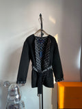 Luxury Louis Vuitton  Wrap Coat 024