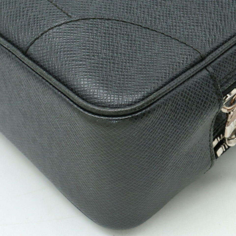 Louis Vuitton Pavel  Leather Clutch Bag