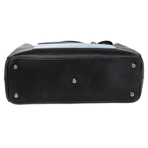 Dior Tri Color Leather Large Lady Dior Pocket Tote