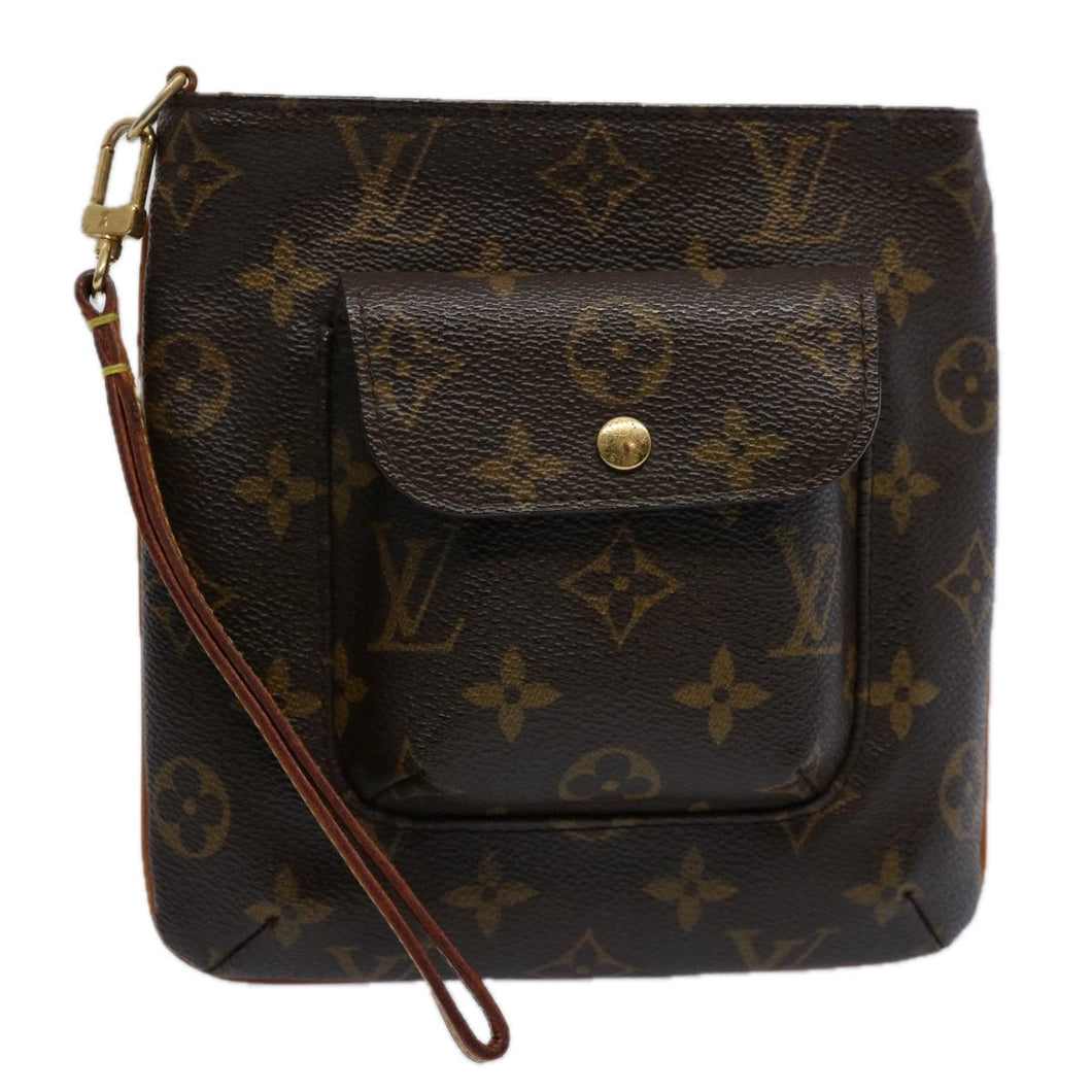 Louis Vuitton Partition  Canvas Clutch Bag