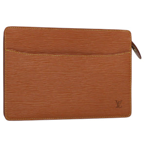 Louis Vuitton Pochette Homme  Leather Clutch Bag