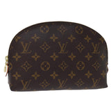 Louis Vuitton Cosmetic Pouch  Canvas Clutch Bag