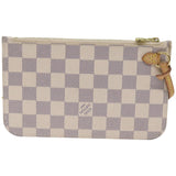 Louis Vuitton Neverfull Pouch  Canvas Clutch Bag