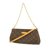 Louis Vuitton Eva  Canvas Clutch Bag