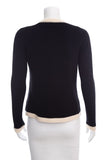 Chanel Black & White Cardigan SZ 36