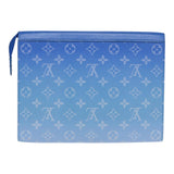 Louis Vuitton Pochette Voyage  Canvas Clutch Bag
