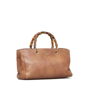 Gucci Bamboo Shopper Medium Beige Brown