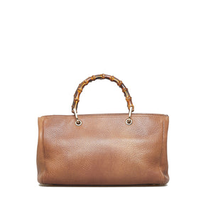 Gucci Bamboo Shopper Medium Beige Brown