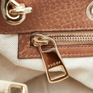 Gucci Bamboo Shopper Medium Beige Brown