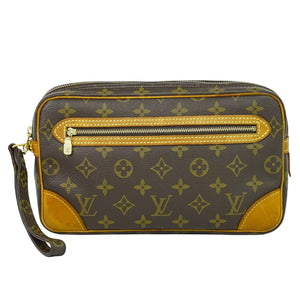 Louis Vuitton Marly  Canvas Clutch Bag