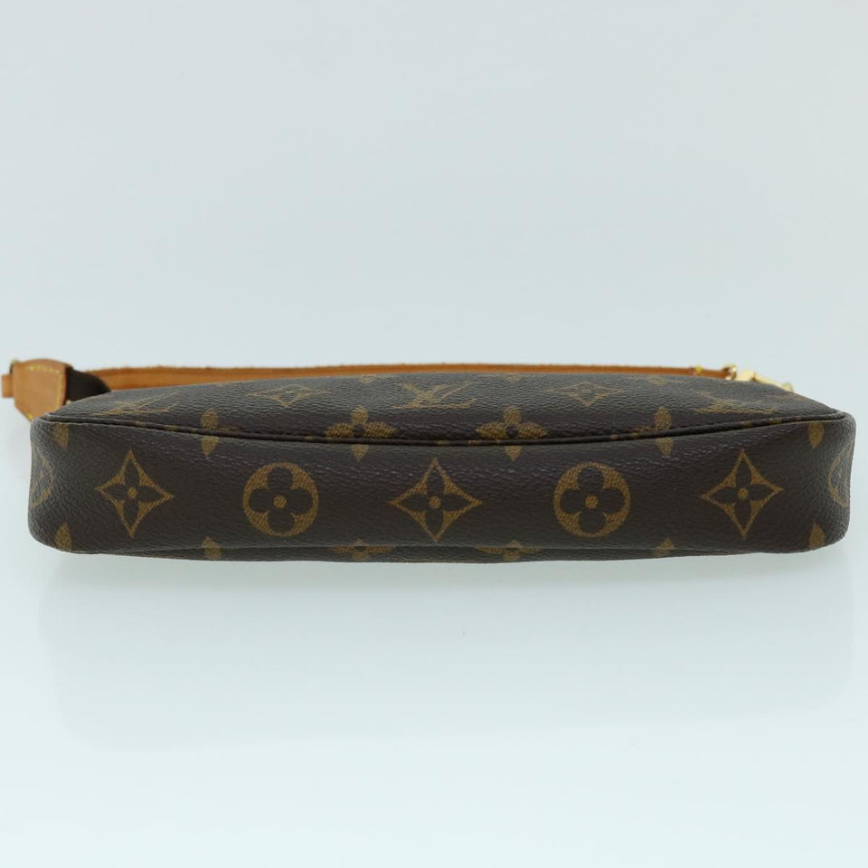 Louis Vuitton Pochette Accessoire  Canvas Clutch Bag