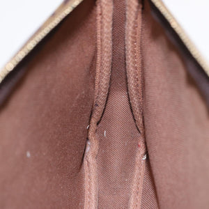 Louis Vuitton Pochette Accessoires  Canvas Clutch Bag