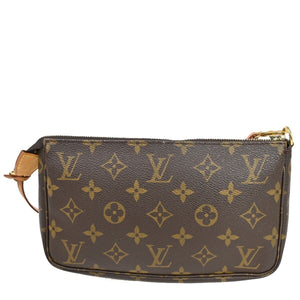 Louis Vuitton Pochette Accessoires  Canvas Clutch Bag