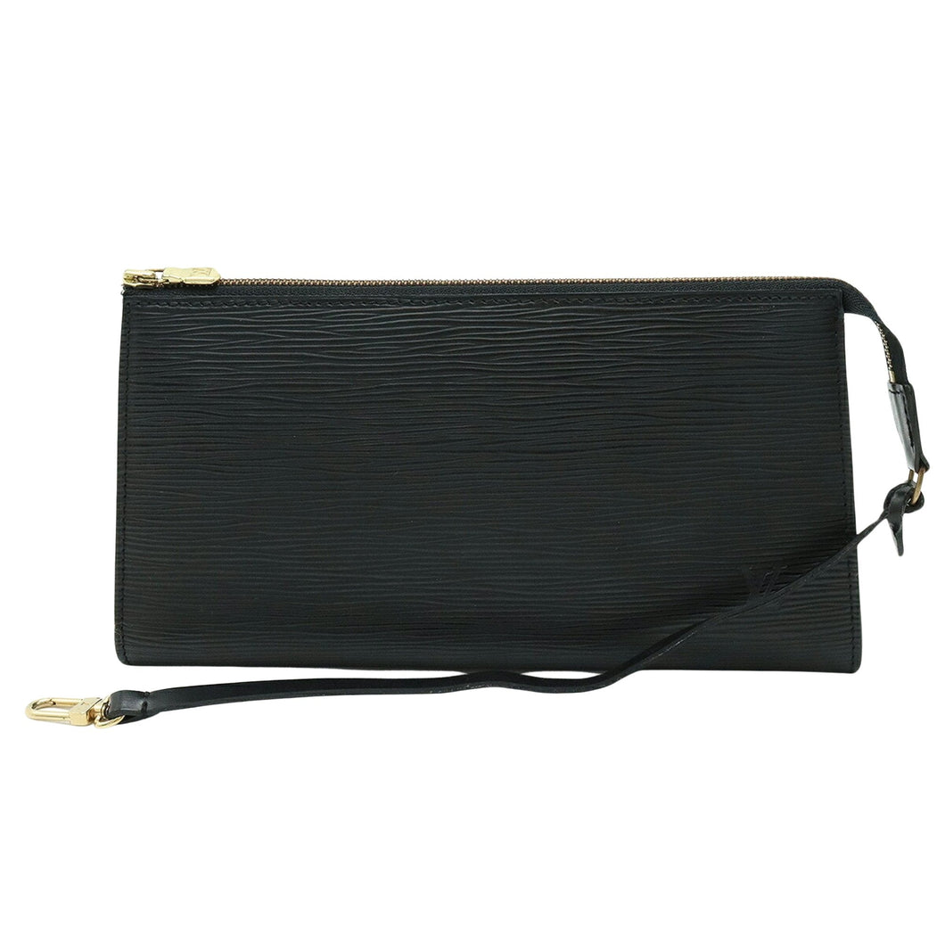 Louis Vuitton Pochette Accessoire  Leather Clutch Bag