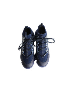 Dior D-Connect Sneakers in Navy Blue Neoprene