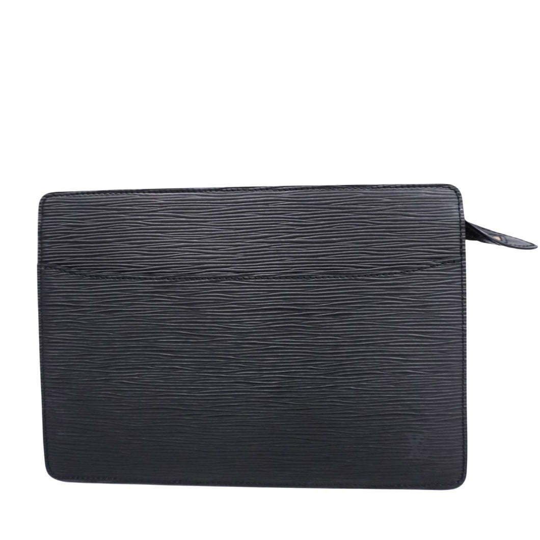 Louis Vuitton Pochette Homme  Leather Clutch Bag