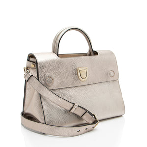 Dior Metallic Calfskin Diorever Medium Tote