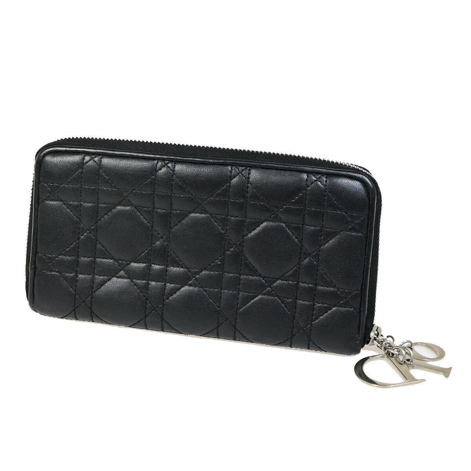 Dior Lady Dior  Leather Wallet