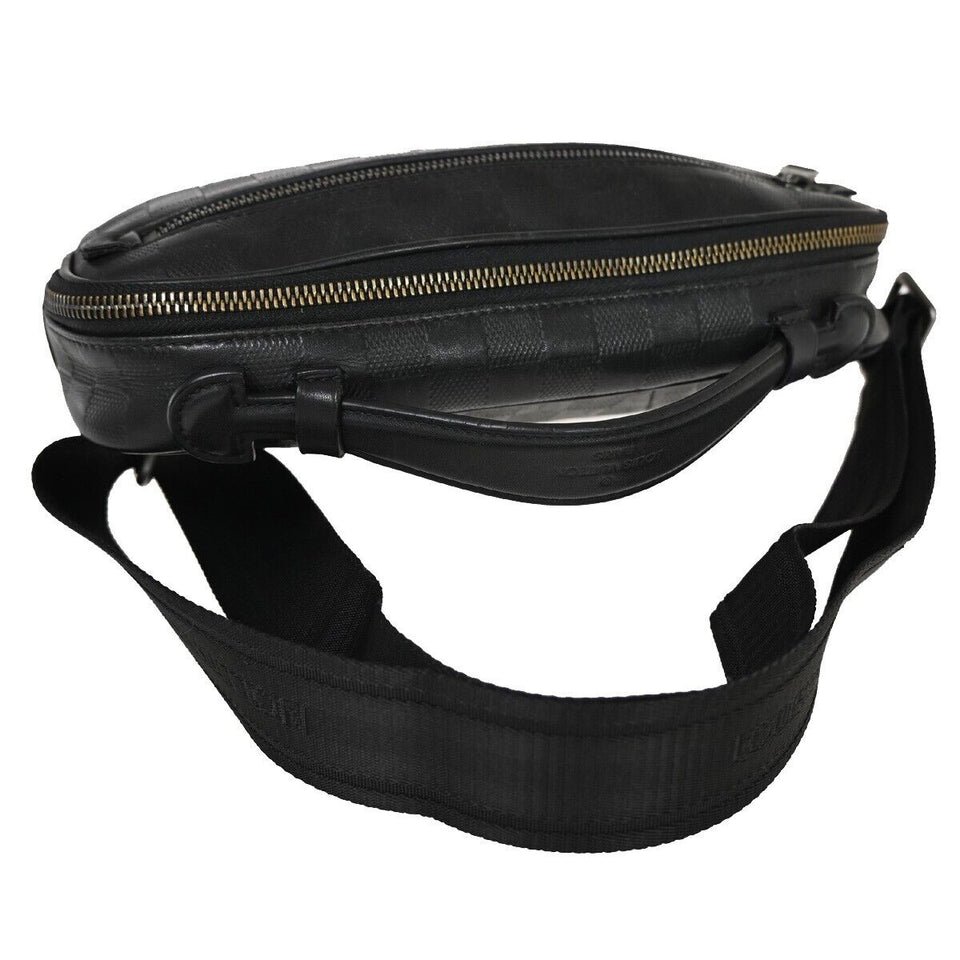 Louis Vuitton Ambler  Leather Clutch Bag