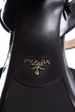Prada Black Patent Leather Sandals SZ 39