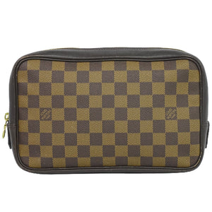 Louis Vuitton Trousse De Toilette 25  Canvas Clutch Bag