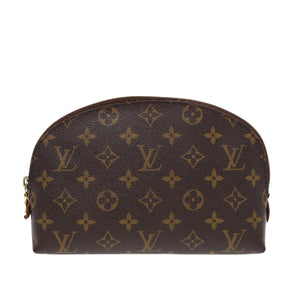 Louis Vuitton Cosmetic Pouch  Canvas Clutch Bag