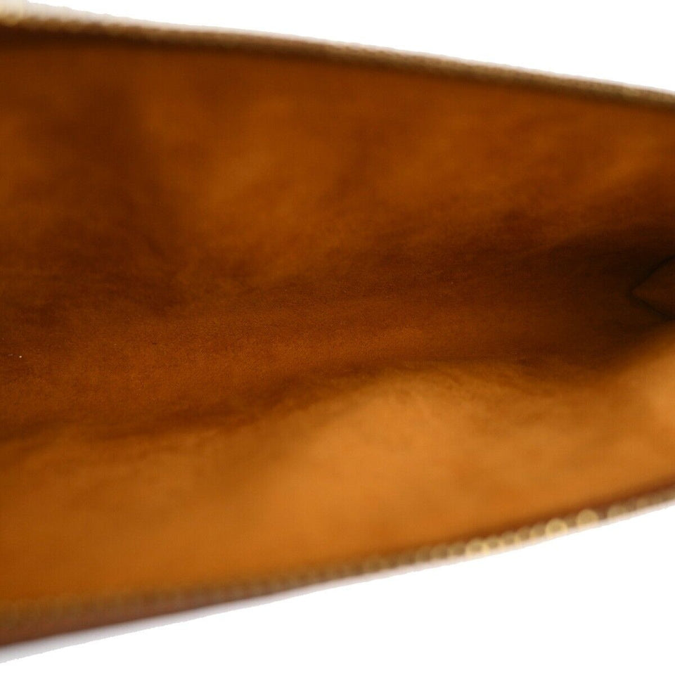 Louis Vuitton Pochette Accessoires  Leather Clutch Bag