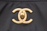Chanel Black & Cream Mix hopping Handbag