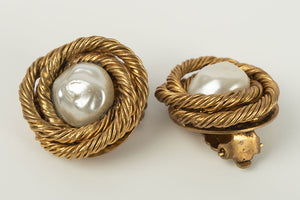 Boucles d'oreilles nid Chanel 1984