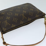 Louis Vuitton Pochette Accessoire  Canvas Clutch Bag
