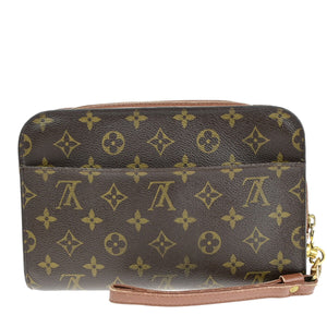 Louis Vuitton Orsay  Canvas Clutch Bag