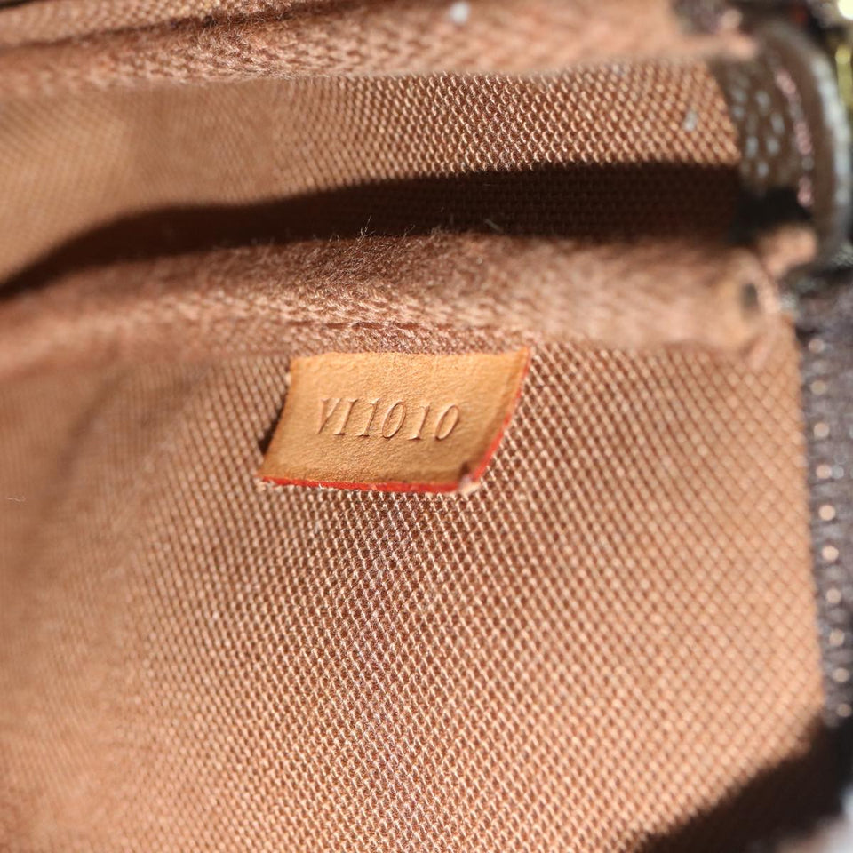 Louis Vuitton Pochette Accessoire  Canvas Clutch Bag