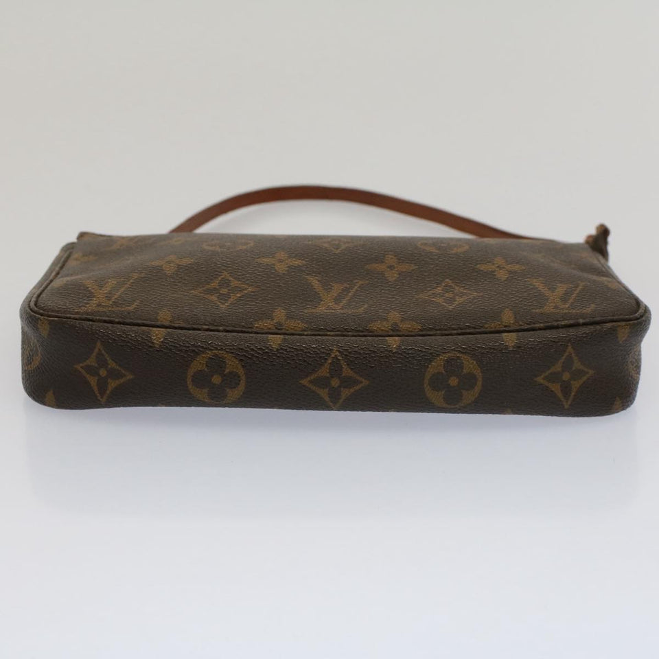 Louis Vuitton Pochette Accessoire  Canvas Clutch Bag