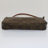 Louis Vuitton Pochette Accessoire  Canvas Clutch Bag